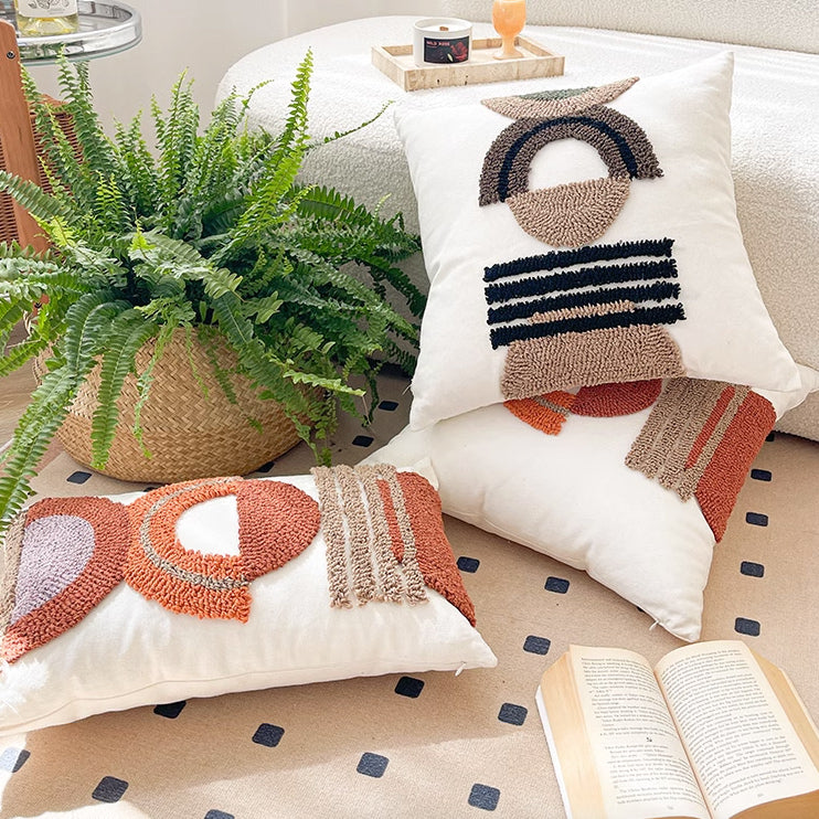 2color bohemian cushion