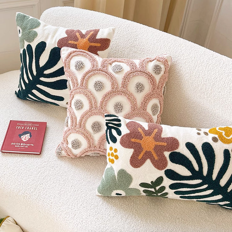 4design boa flower cushion