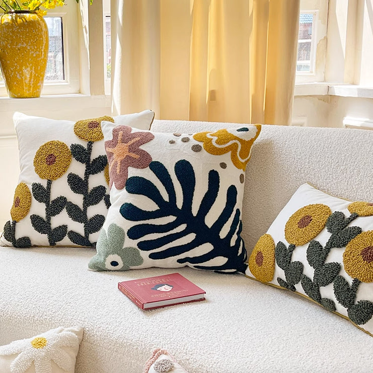 4design boa flower cushion