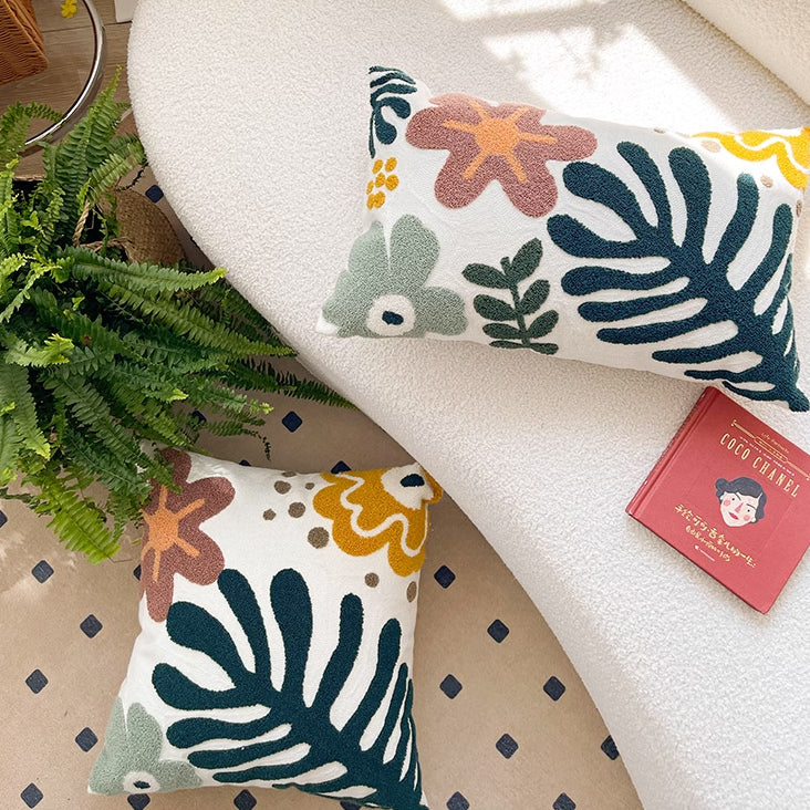 4design boa flower cushion