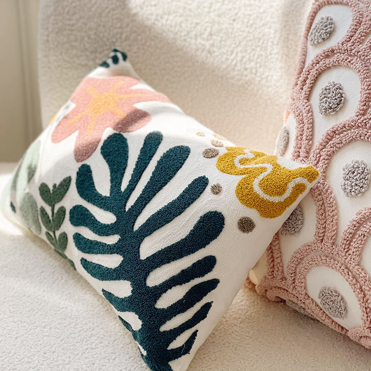 4design boa flower cushion