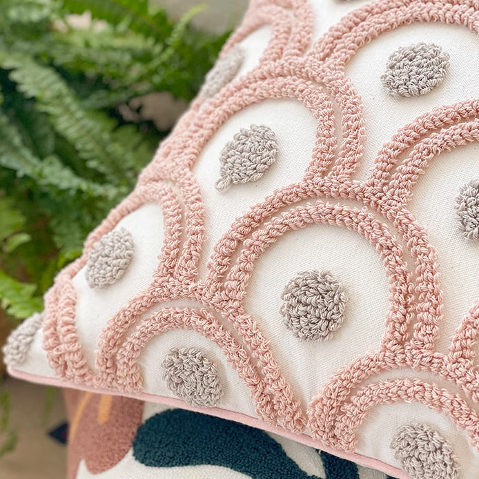 4design boa flower cushion