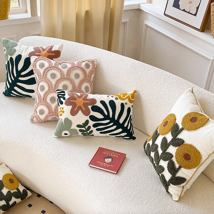 4design boa flower cushion