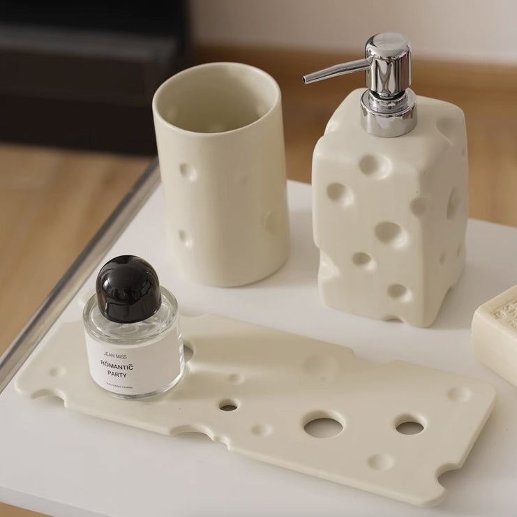 5color cheese soap dish & mug