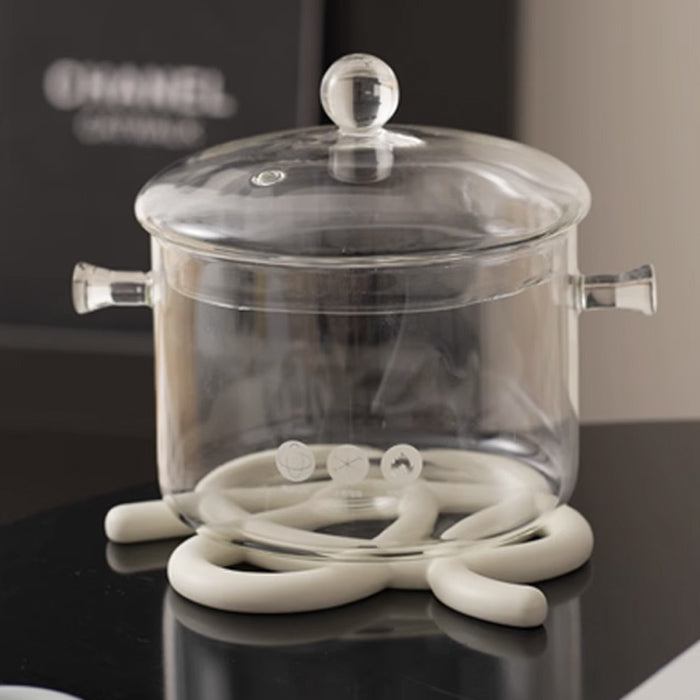 6color knot trivet mat