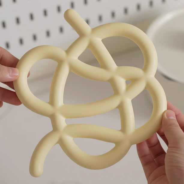 6color knot trivet mat