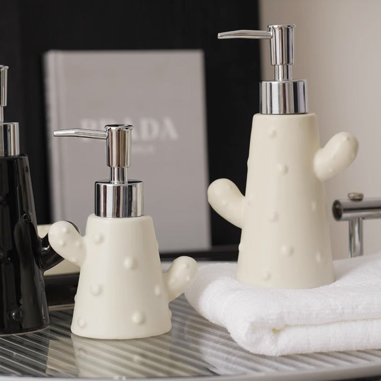 5color cactus soap dispenser