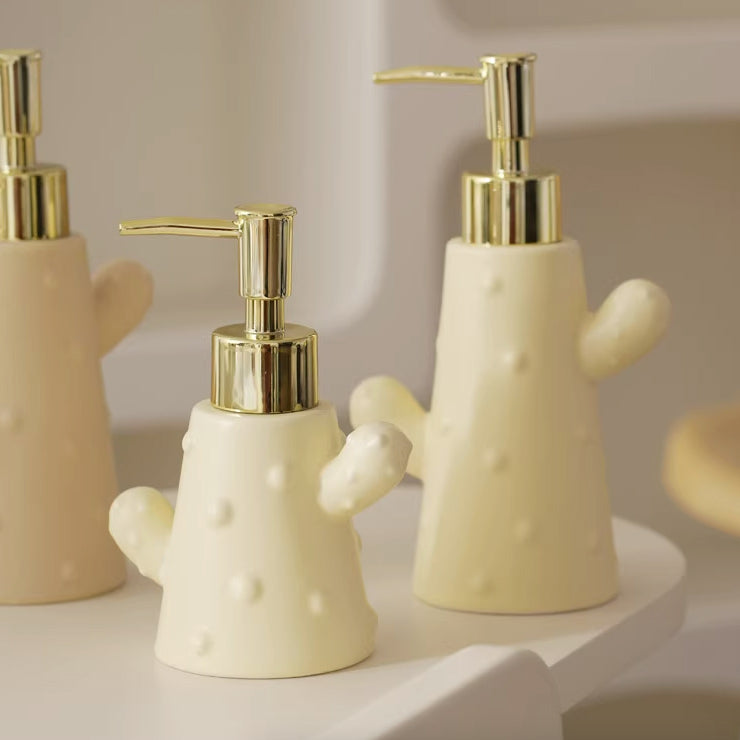 5color cactus soap dispenser