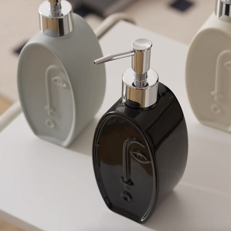 5color face soap dispenser