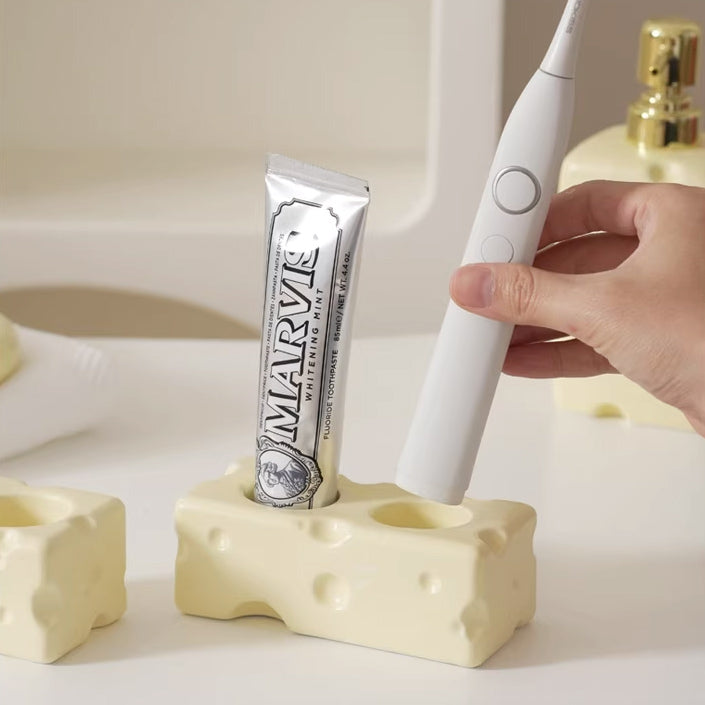 5color cheese brush stand