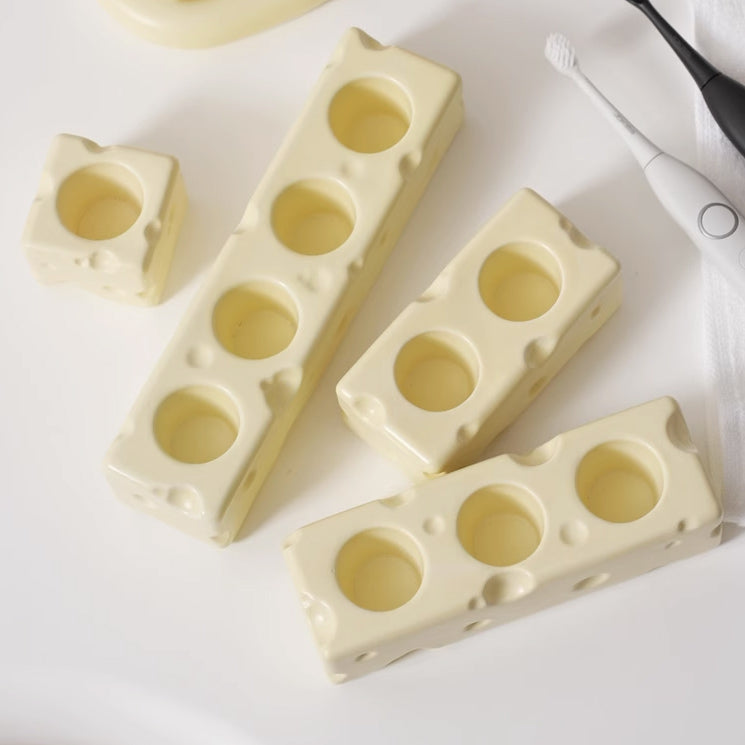5color cheese brush stand