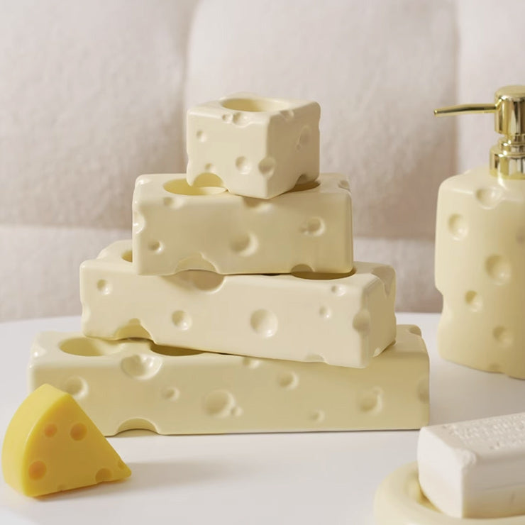 5color cheese brush stand