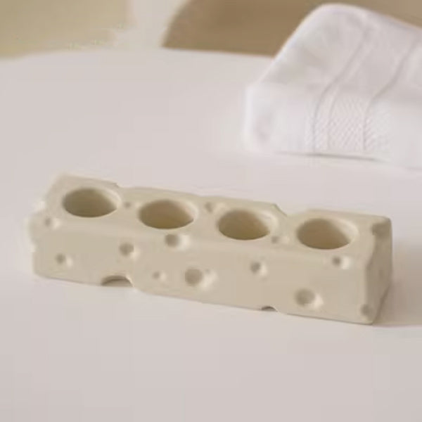 5color cheese brush stand