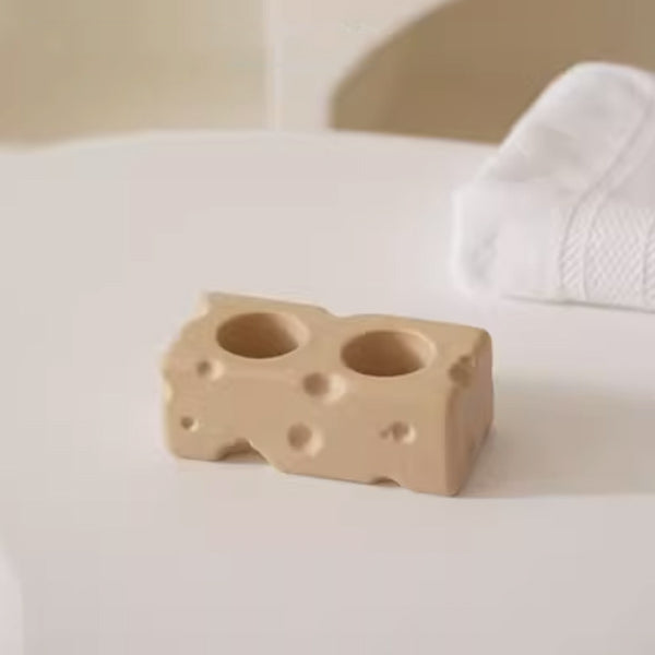 5color cheese brush stand