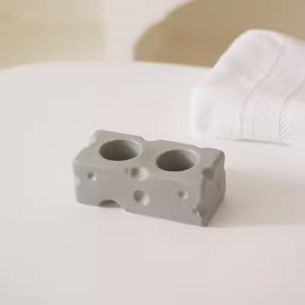 5color cheese brush stand