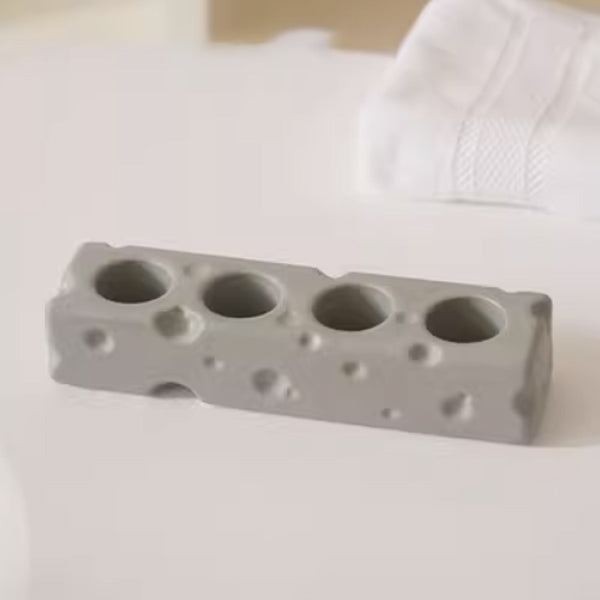 5color cheese brush stand