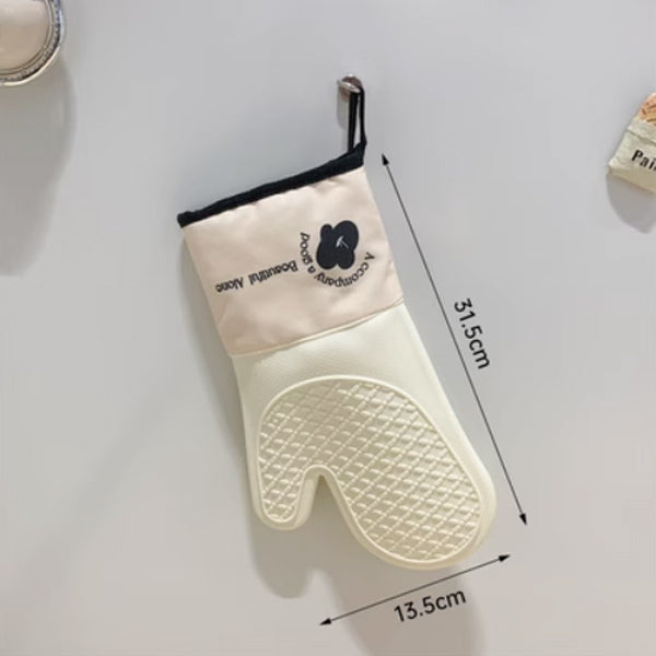 2design bicolor logo mittens