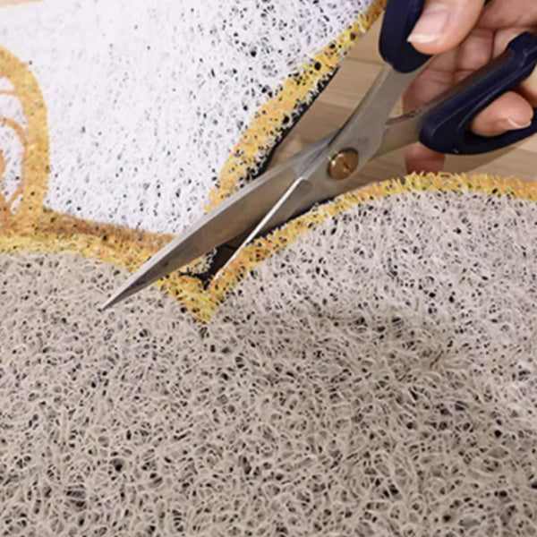 4design luxury flower door mat