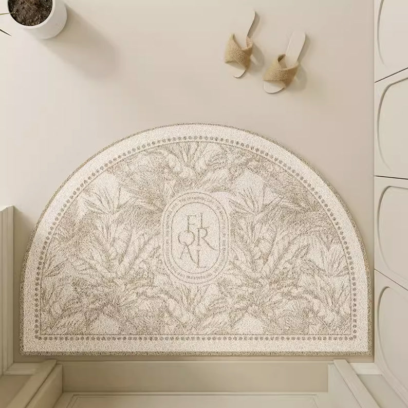4design luxury flower door mat