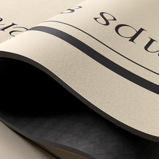 2design modern wave bath mat