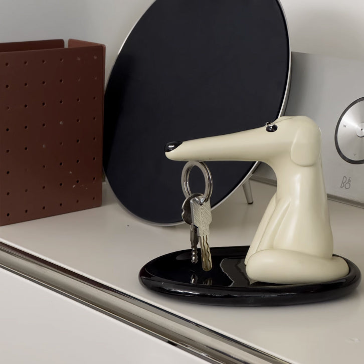 long nose dog key keeper