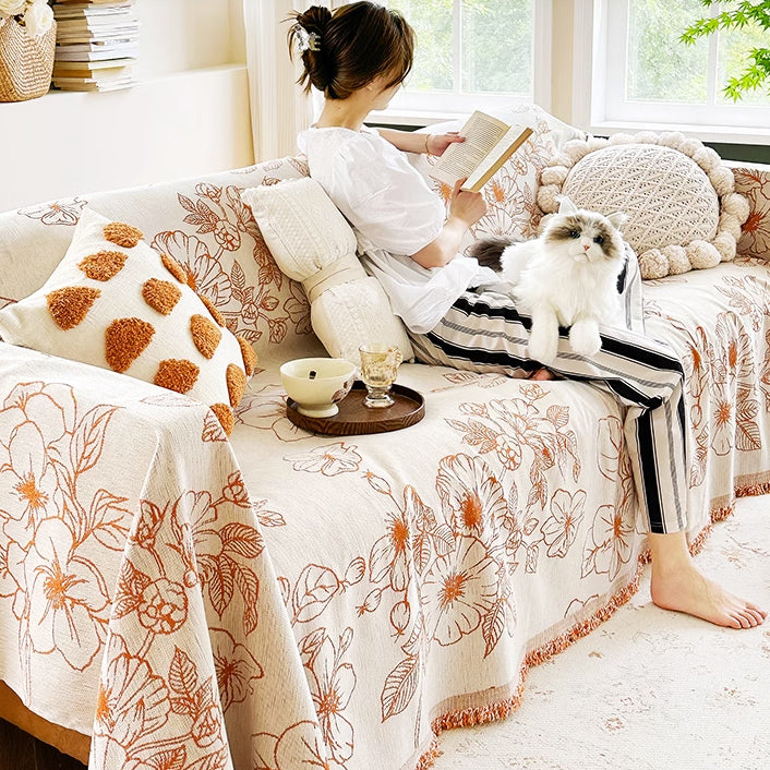 4color secret garden sofa cover