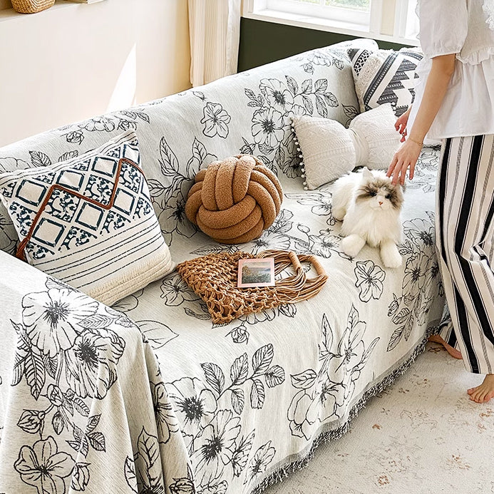 4color secret garden sofa cover