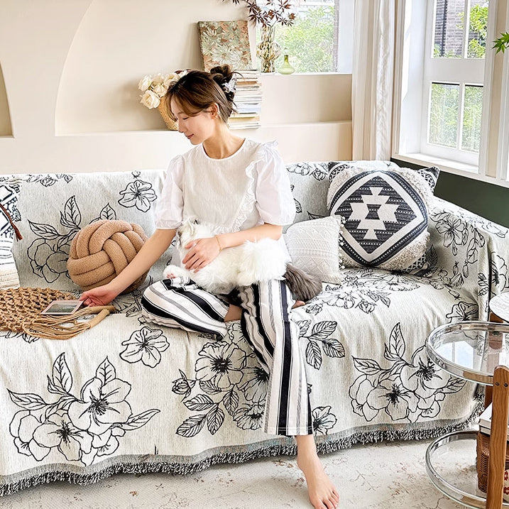 4color secret garden sofa cover