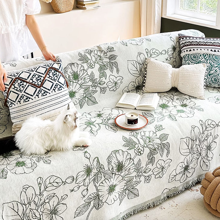 4color secret garden sofa cover