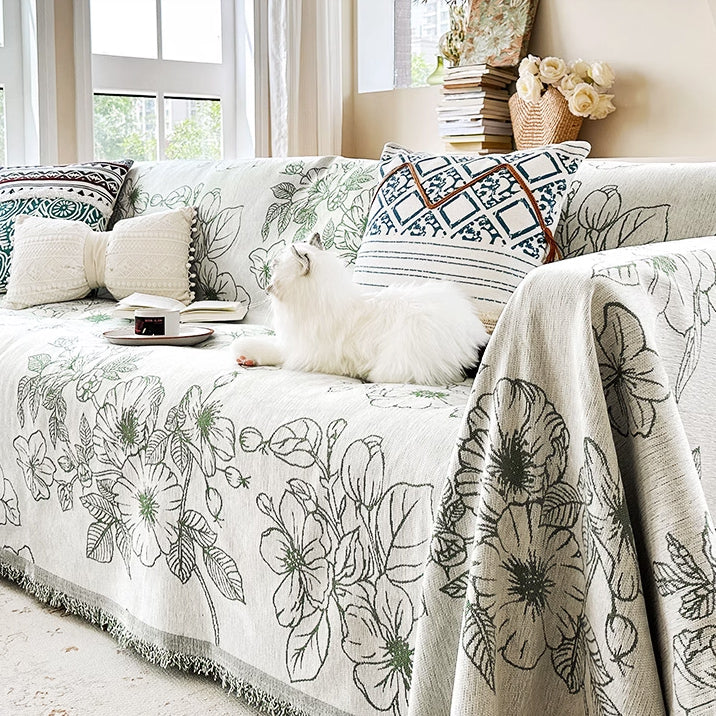 4color secret garden sofa cover