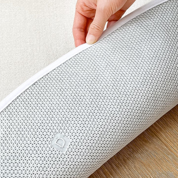 5design cranberry round mat