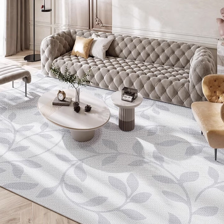 3design one tone flower carpet