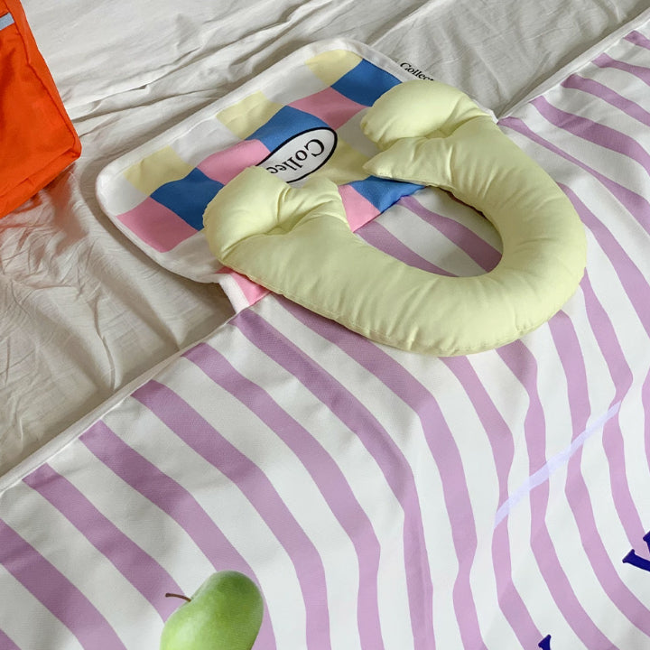 2design stripe folding picnic sheet