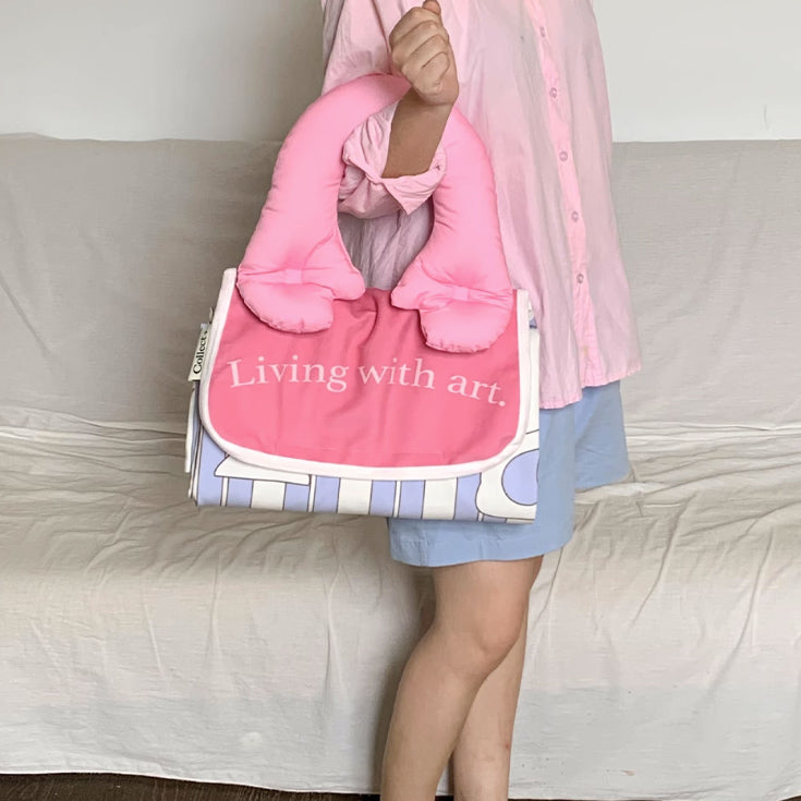 2design stripe folding picnic sheet