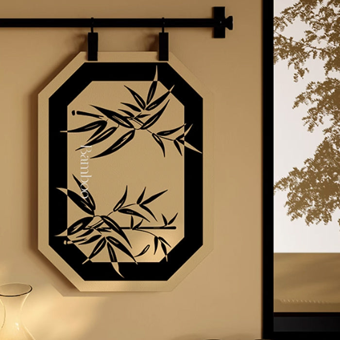 2design black bamboo place mat