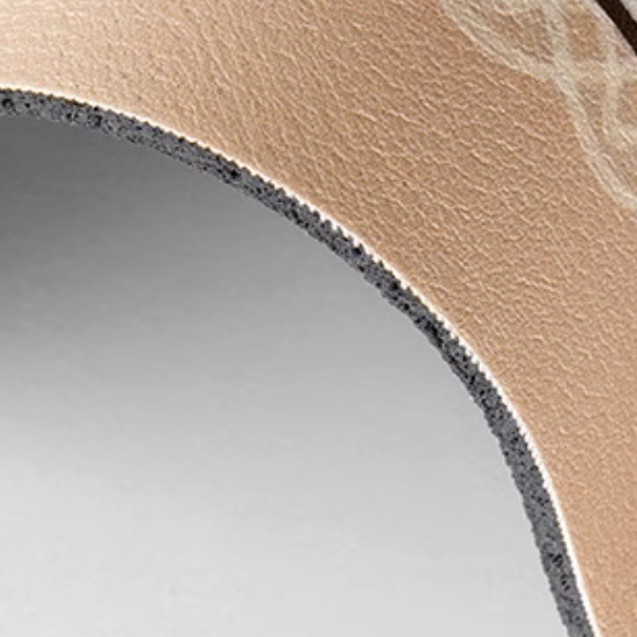 green elegance flower bath mat