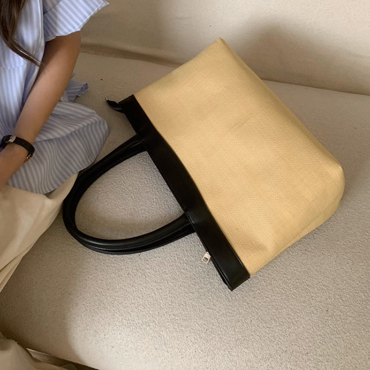casual straw bag