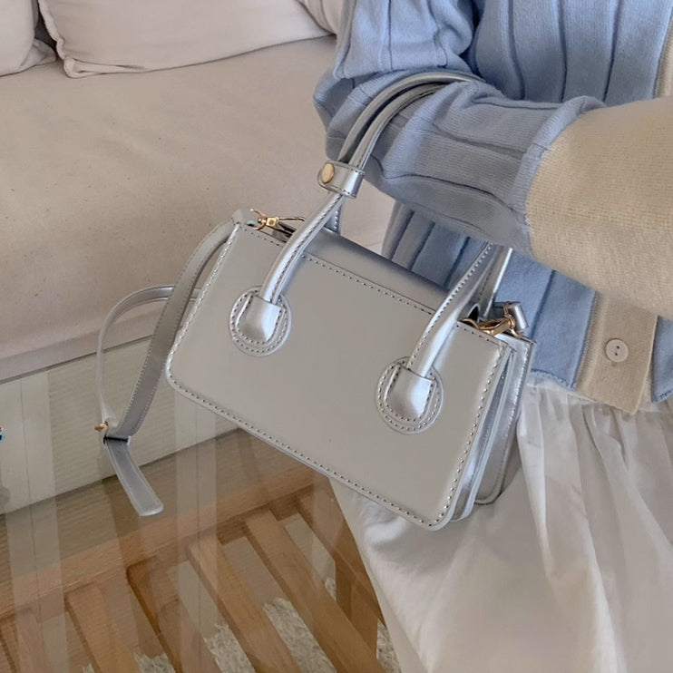 3color 2way compact hand bag