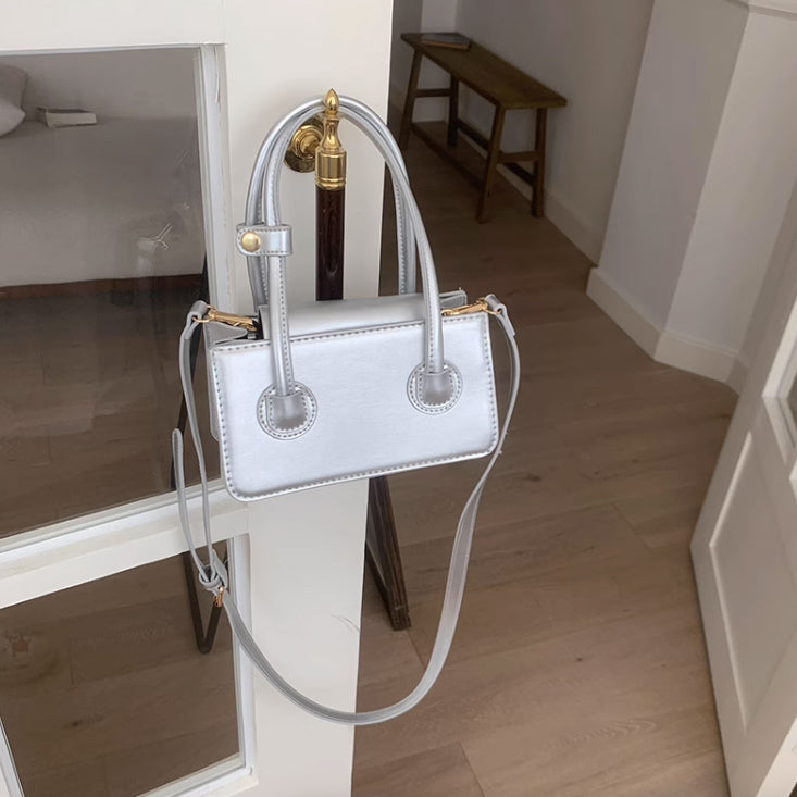 3color 2way compact hand bag