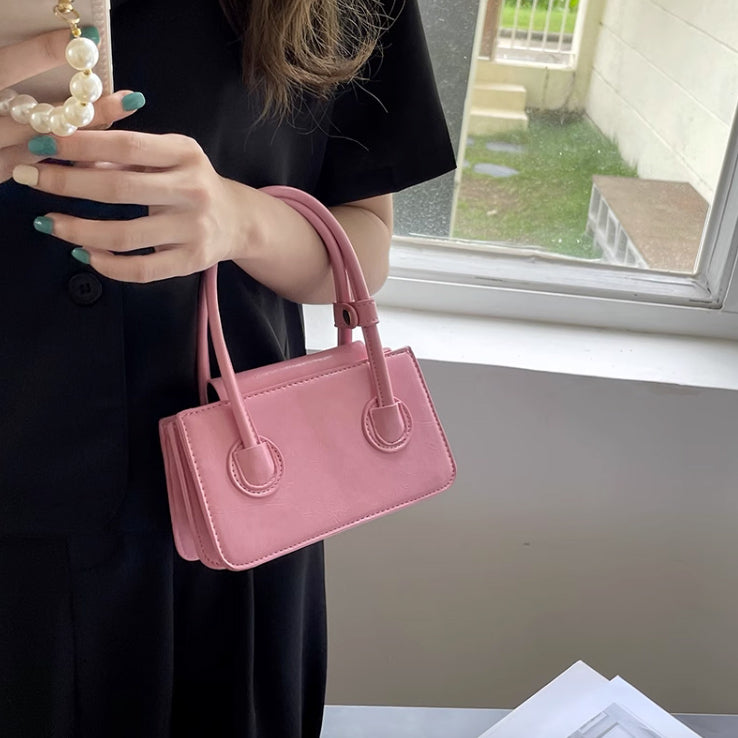 3color 2way compact hand bag