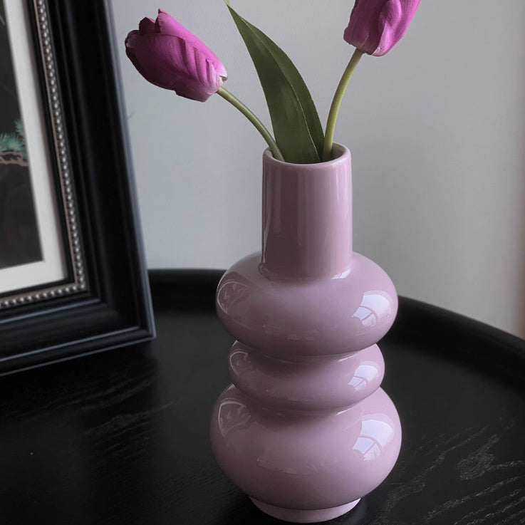 purple retro ornament vase