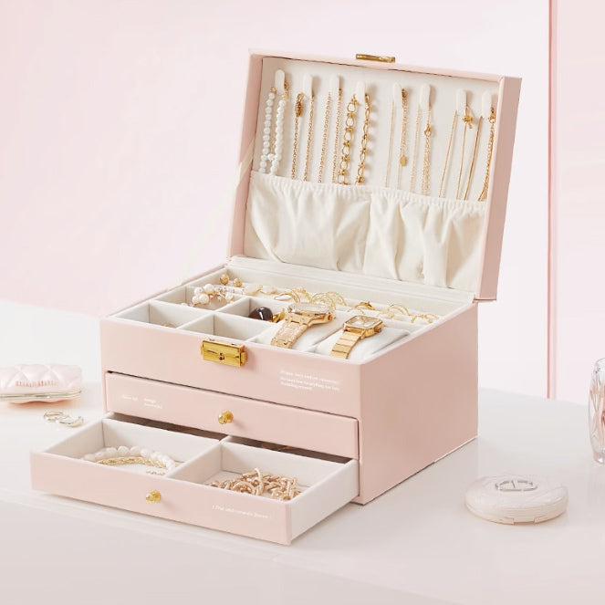 3color girly jewelry box