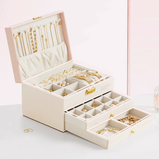 3color girly jewelry box