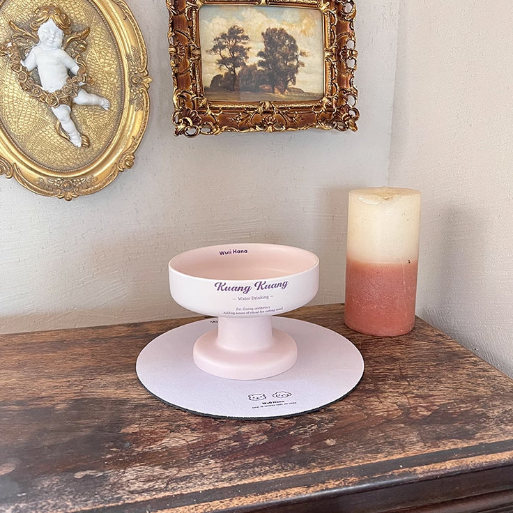 2color pets round place mat