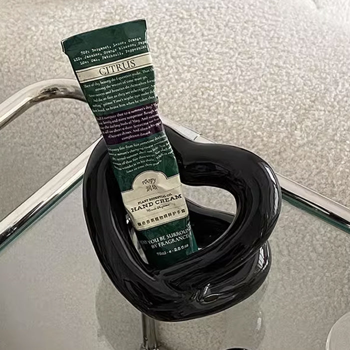 heart motif twist design multi stand(3color)