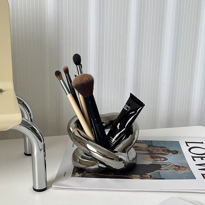 heart motif twist design multi stand(3color)