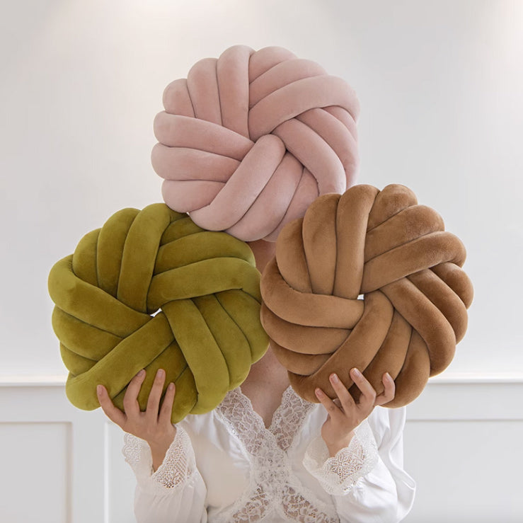5color round twist cushion