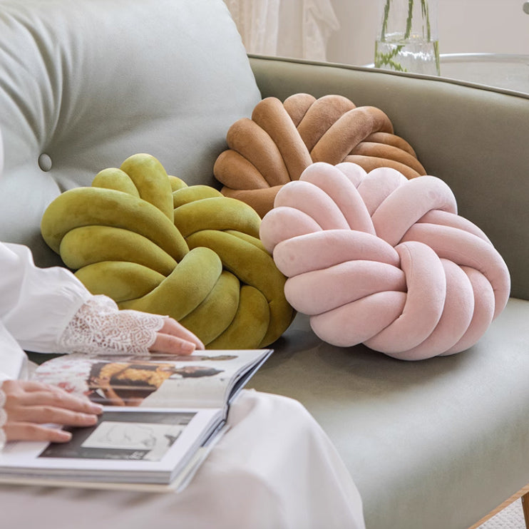 5color round twist cushion
