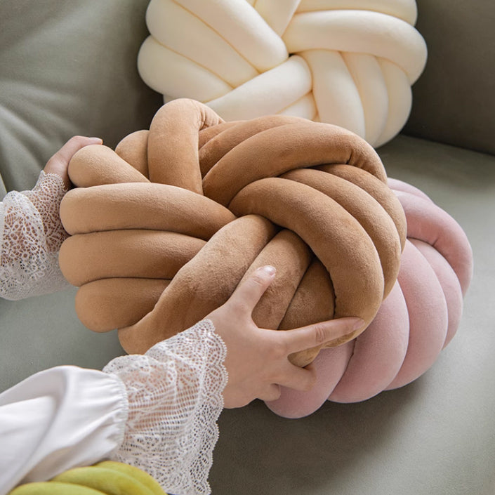 5color round twist cushion