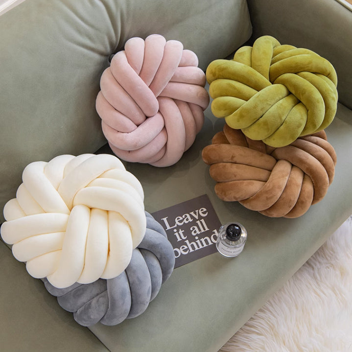 5color round twist cushion